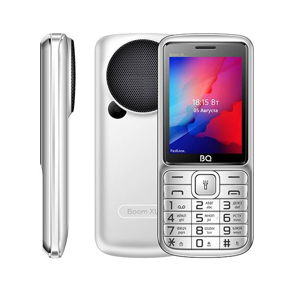 Телефон BQ-2810 BOOM XL (Серебряный)