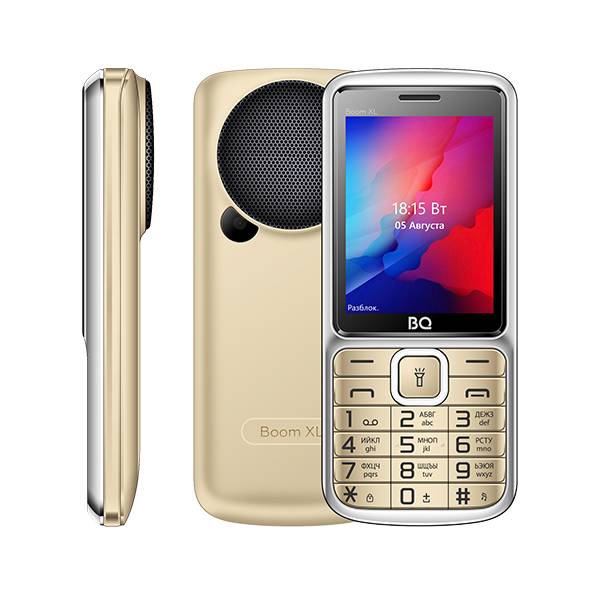 Телефон BQ-2810 BOOM XL (Золотой)