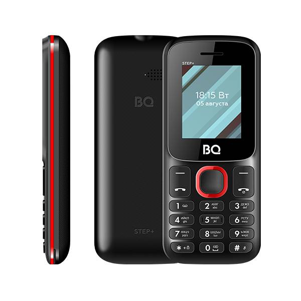 Телефон BQ 1848 Step+ (Красно-черный) фото 4