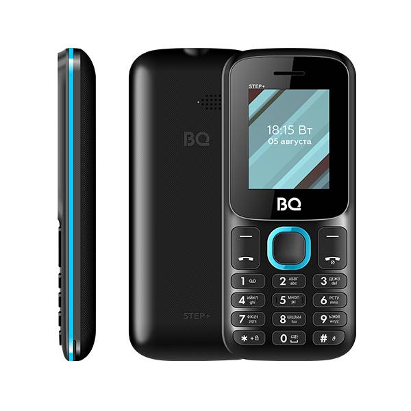 Телефон BQ 1848 Step+ (Черно-синий)