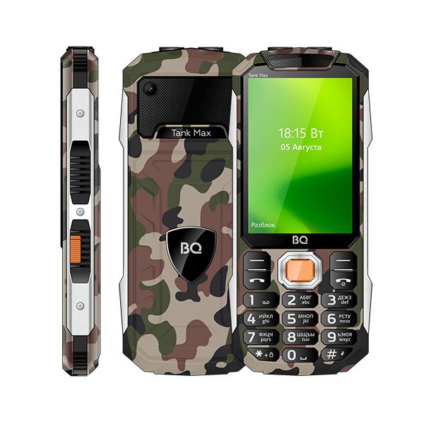 Телефон BQ 3586 Tank Max (Камуфляж) от Shop bq