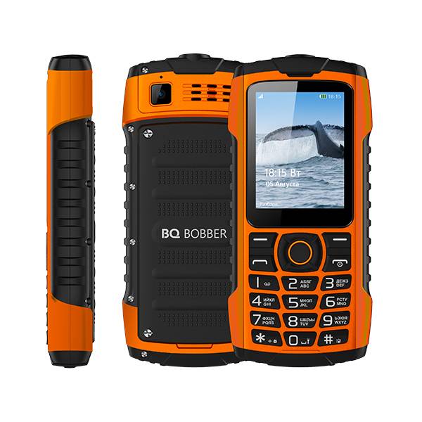 Телефон BQ-2439 Bobber (Оранжевый)