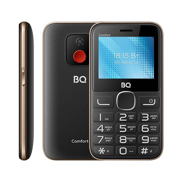 Телефон BQ 2301 Comfort (Золотой)