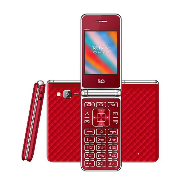 Телефон BQ 2445 Dream (Красный)