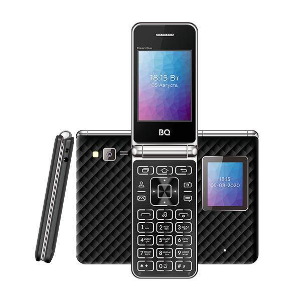 Телефон BQ 2446 Dream Duo (Черный) от Shop bq