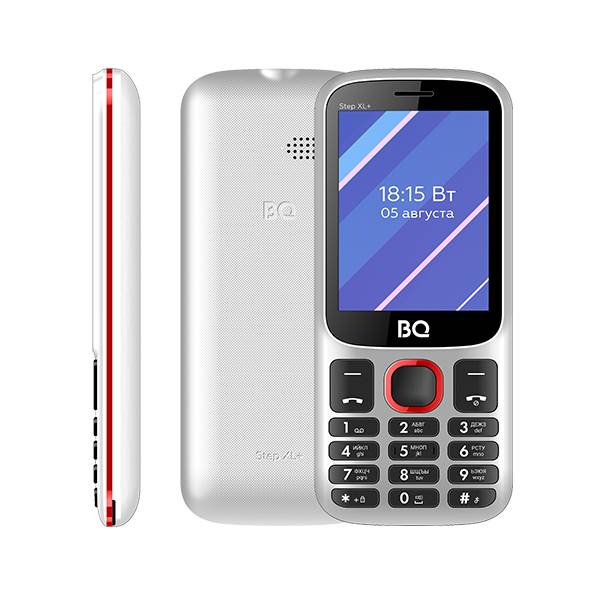 Телефон BQ 2820 Step XL+ (Бело-Красный) от Shop bq