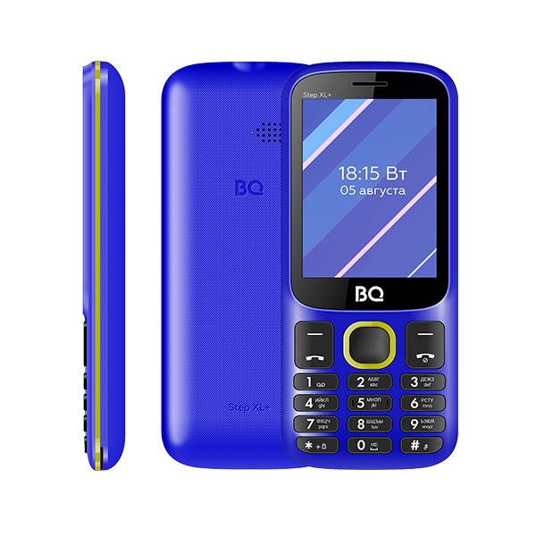 Телефон BQ 2820 Step XL+ (Сине-желтый)