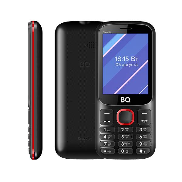 Телефон BQ 2820 Step XL+ (Черно-Красный)