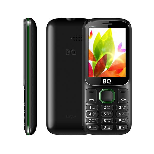 Телефон BQ 2440 Step L+ (Темно-зеленый) от Shop bq