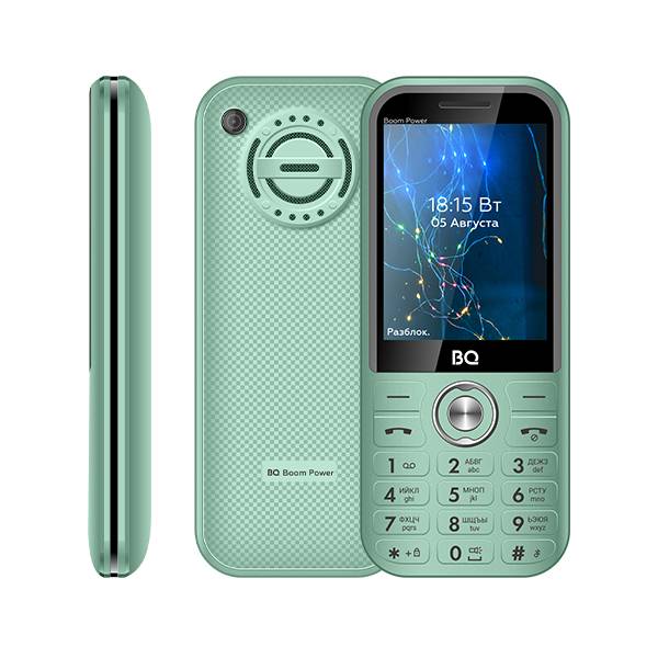 Телефон BQ 2826 Boom Power (Мятно-синий) от Shop bq
