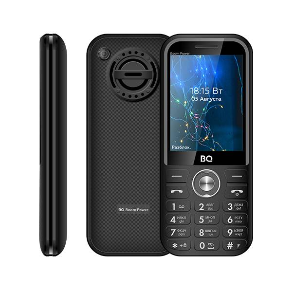 Телефон BQ 2826 Boom Power (Черный) от Shop bq