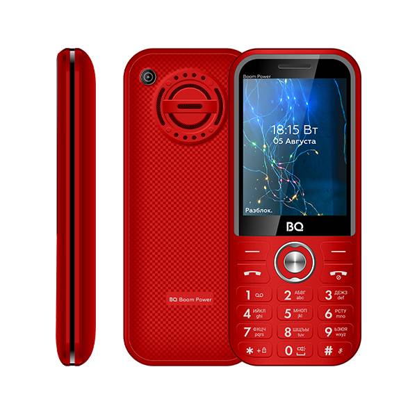 Телефон BQ 2826 Boom Power (Красный)