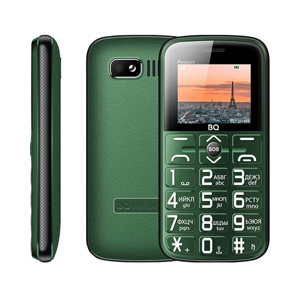 Телефон BQ-1851 Respect (Зеленый)