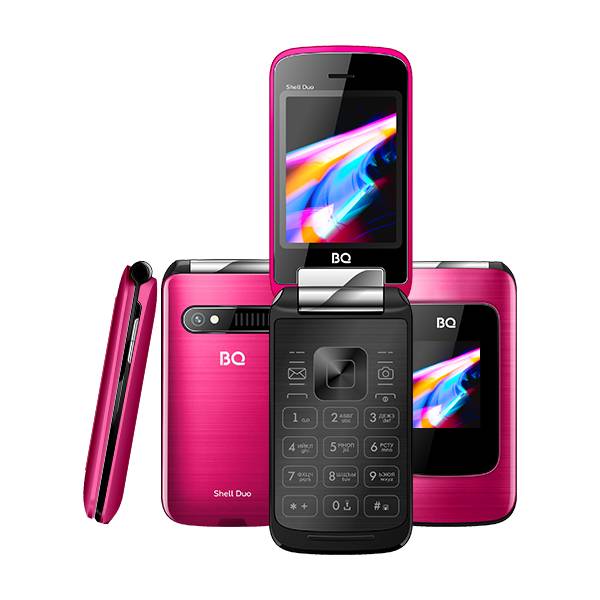 Телефон BQ 2814 Shell Duo (Розовый)