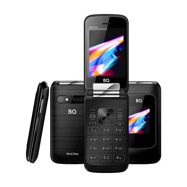 Телефон BQ 2814 Shell Duo (Черный)