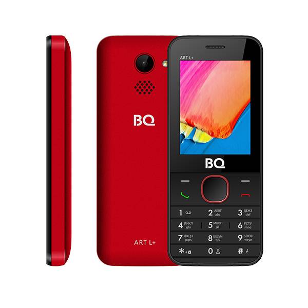 Телефон BQ 2438 ART L+ (Красный)