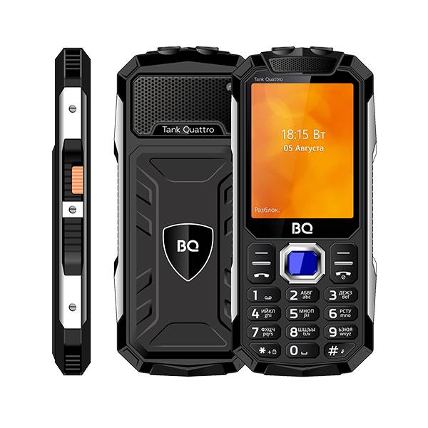 Телефон BQ 2819 Tank Quattro (Черный) от Shop bq