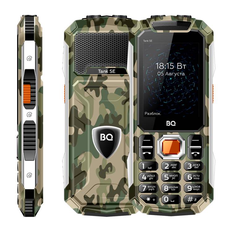 Телефон BQ 2432 Tank SE